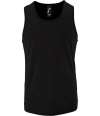 02073 Sporty TT SOL'S Sporty Performance Tank Top Black colour image